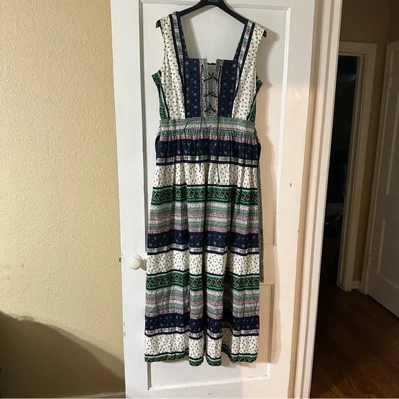 Loungees vintage Floral Patterned Prairie Dress - Picture 2 of 10